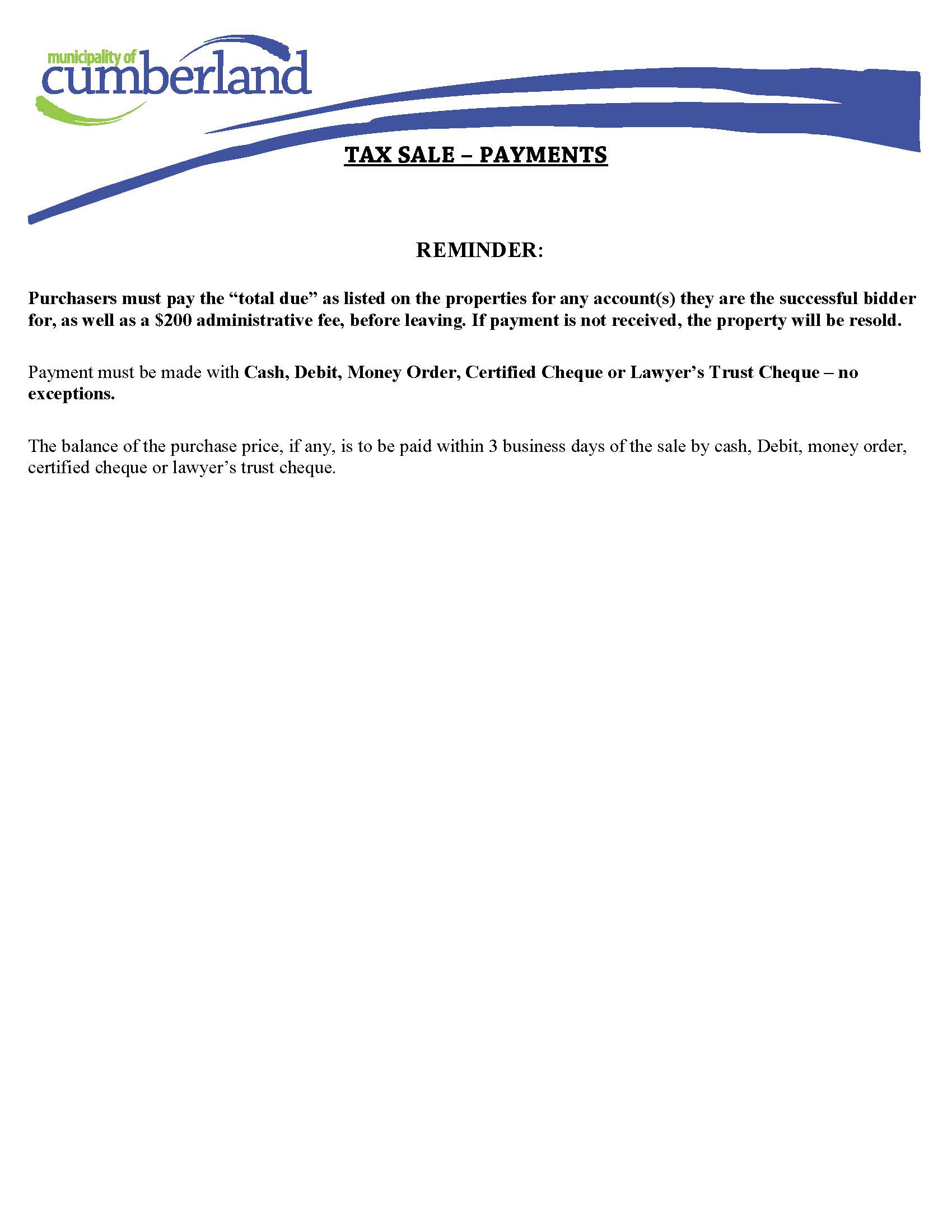 Payment Blitz October Tax Sale 002