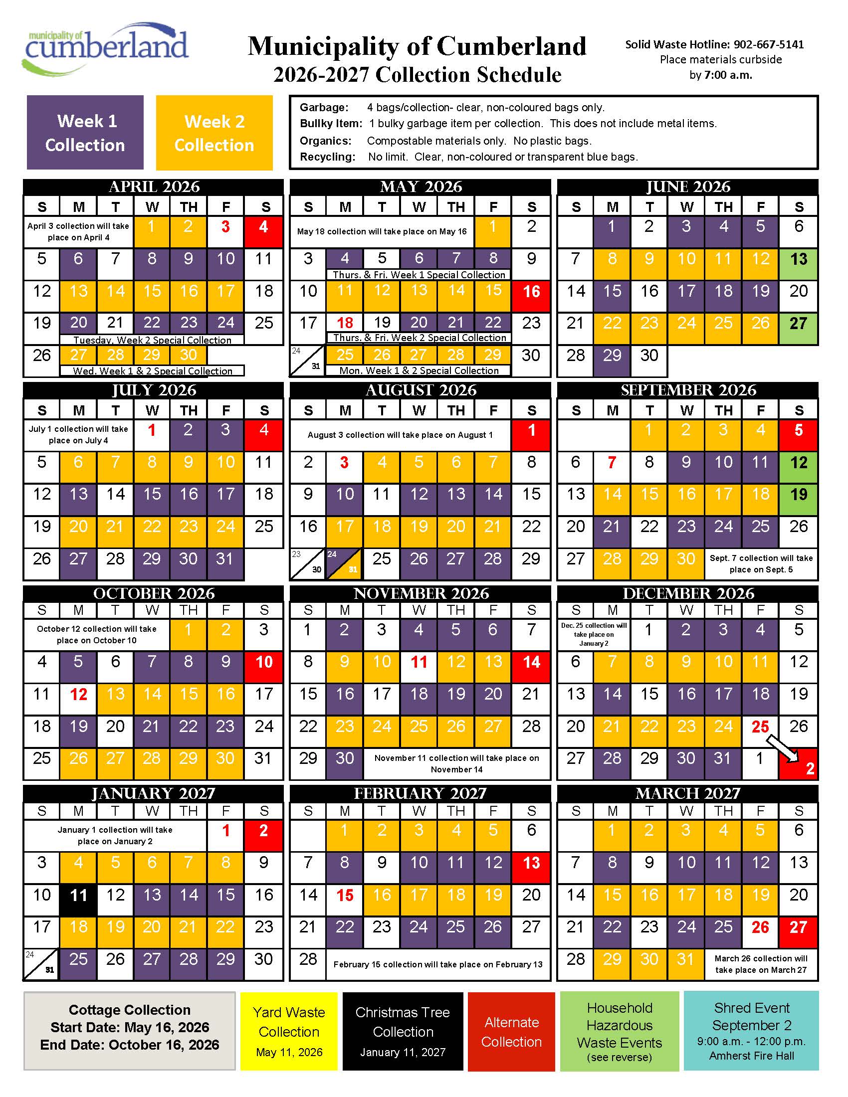 Solid Waste Calendar 26 27 Page 2
