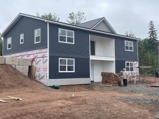 Sunrise Landing in Pugwash making excellent progress
