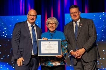 Rogers Recognized at Provincial Volunteer Awards Ceremony on Sept. 28