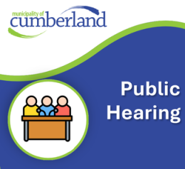 Notice of Public Hearings 